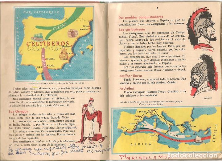 Libros de segunda mano: HISTORIA DE ESPA&Ntilde;A. GRADO ELEMENTAL EDITORIAL S. M. 1962. (B/A34.3) - Foto 4