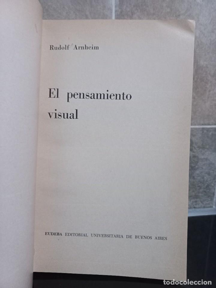 Libros de segunda mano: Rudolf Arnheim - El Pensamiento Visual - 1971 - Foto 3