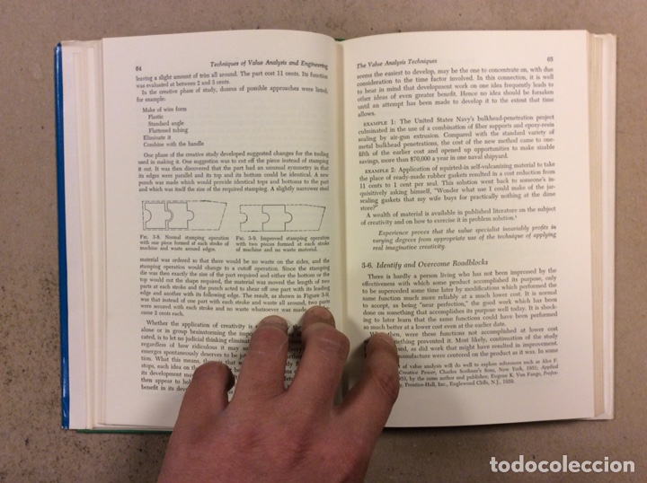 Libros de segunda mano: TECHNIQUES OF VALUE ANALYSIS AND ENGINEERING. LAWRENCE D. MILES. MCGRAWHILL 1961. EN INGL&Eacute;S - Foto 4