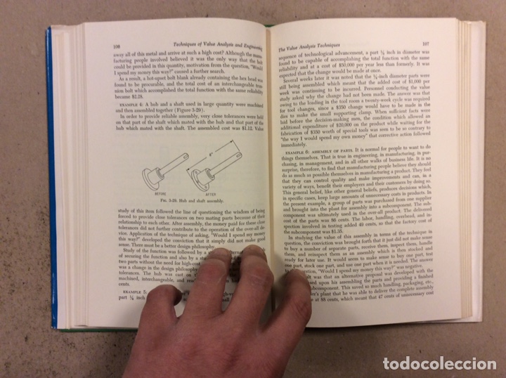Libros de segunda mano: TECHNIQUES OF VALUE ANALYSIS AND ENGINEERING. LAWRENCE D. MILES. MCGRAWHILL 1961. EN INGL&Eacute;S - Foto 5