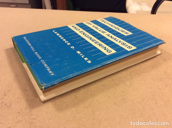 Libros de segunda mano: TECHNIQUES OF VALUE ANALYSIS AND ENGINEERING. LAWRENCE D. MILES. MCGRAWHILL 1961. EN INGL&Eacute;S - Foto 10