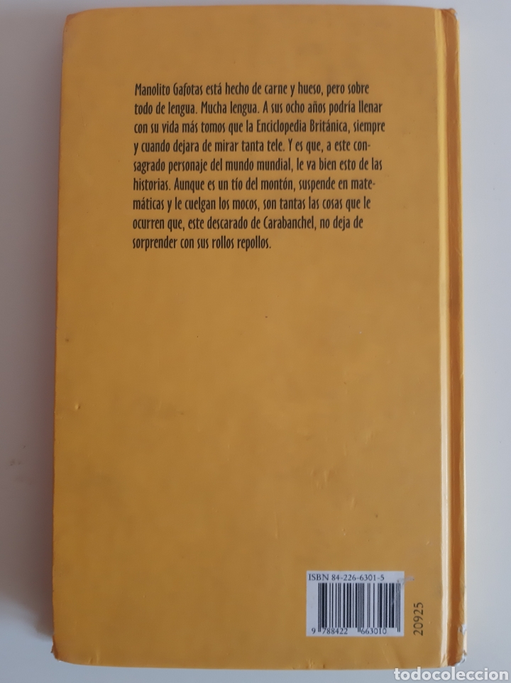 Libros de segunda mano: POBRE MANOLITO - Elvira Lindo - Foto 2