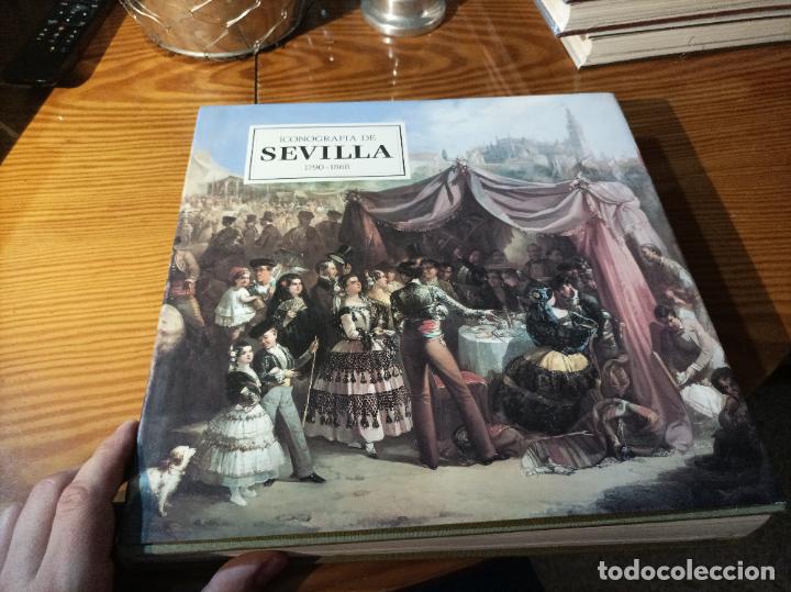Libros de segunda mano: ICONOGRAF&Iacute;A DE SEVILLA , 1790 - 1868 . JAVIER PORT&Uacute;S . EDICIONES EL VISO . 1981. ESTAMPAS, EDIFICIOS - Foto 2