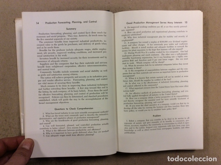 Libros de segunda mano: PRODUCTION FORECASTING, PLANNING, AND CONTROL. E.H. MAC NIECE. JOHN WILEY & SONS 1951. EN INGL&Eacute;S - Foto 3