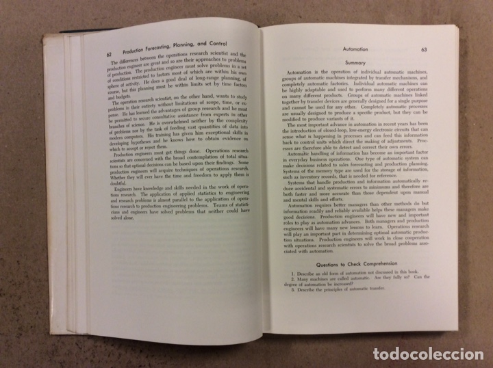 Libros de segunda mano: PRODUCTION FORECASTING, PLANNING, AND CONTROL. E.H. MAC NIECE. JOHN WILEY & SONS 1951. EN INGL&Eacute;S - Foto 5