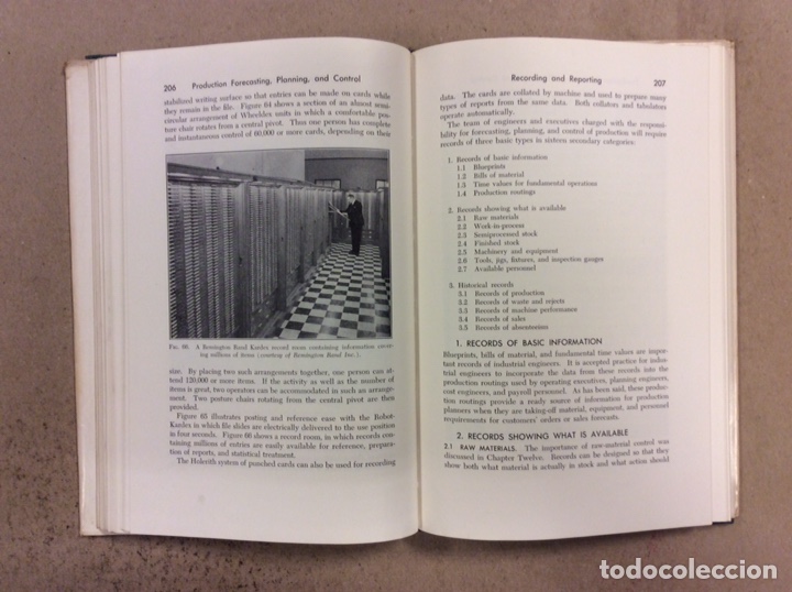 Libros de segunda mano: PRODUCTION FORECASTING, PLANNING, AND CONTROL. E.H. MAC NIECE. JOHN WILEY & SONS 1951. EN INGL&Eacute;S - Foto 8