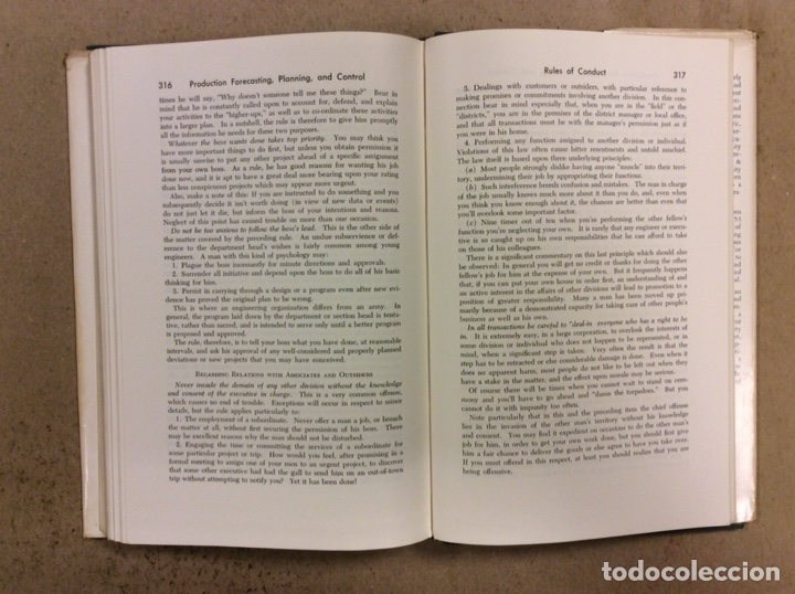 Libros de segunda mano: PRODUCTION FORECASTING, PLANNING, AND CONTROL. E.H. MAC NIECE. JOHN WILEY & SONS 1951. EN INGL&Eacute;S - Foto 9