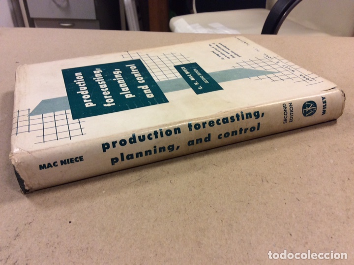 Libros de segunda mano: PRODUCTION FORECASTING, PLANNING, AND CONTROL. E.H. MAC NIECE. JOHN WILEY & SONS 1951. EN INGL&Eacute;S - Foto 11