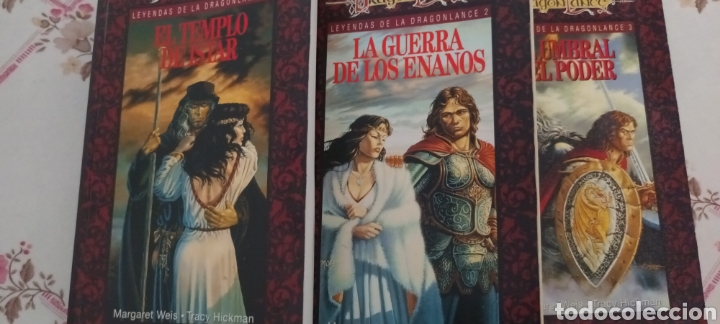 Libros de segunda mano: El templo de Istar - La guerra de los enanos - El umbral del poder - Foto 1
