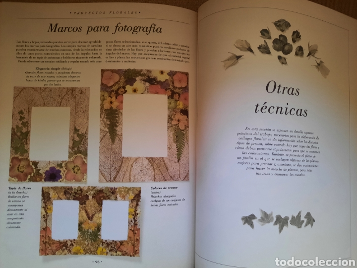 Libros de segunda mano: EL ARTE DE PRENSAR FLORES - Foto 2