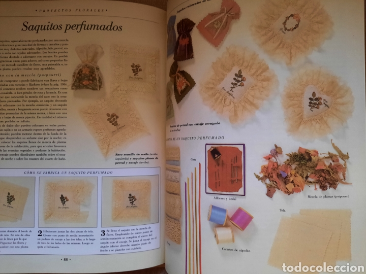 Libros de segunda mano: EL ARTE DE PRENSAR FLORES - Foto 3