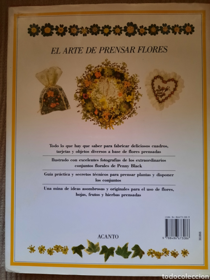 Libros de segunda mano: EL ARTE DE PRENSAR FLORES - Foto 5
