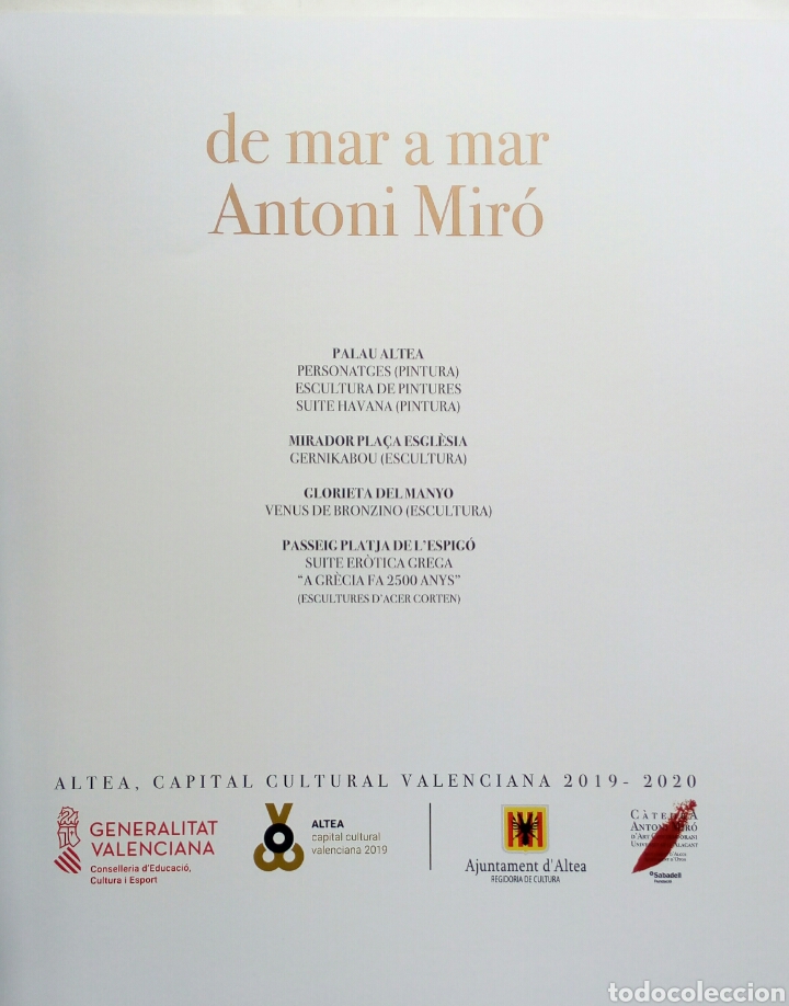 Libros de segunda mano: De mar a mar. Antoni Mir&oacute;. - Foto 3