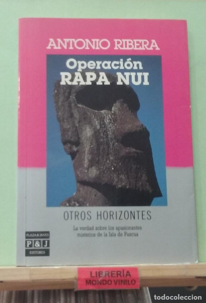 Libros de segunda mano: Operaci&oacute;n Rapa Nui. Antonio Ribera - Foto 1