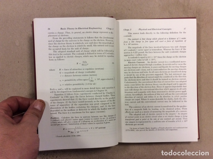 Libros de segunda mano: BASIC THEORY IN ELECTRICAL ENGINEERING. ROYCE G. KLOEFFLER & EARL L. SITZ. THE MACMILLAN COMPANY - Foto 3