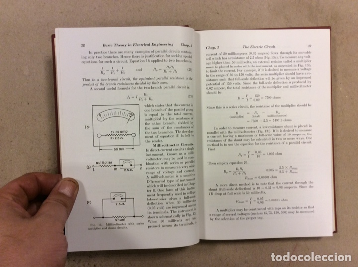 Libros de segunda mano: BASIC THEORY IN ELECTRICAL ENGINEERING. ROYCE G. KLOEFFLER & EARL L. SITZ. THE MACMILLAN COMPANY - Foto 4