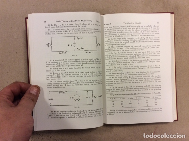 Libros de segunda mano: BASIC THEORY IN ELECTRICAL ENGINEERING. ROYCE G. KLOEFFLER & EARL L. SITZ. THE MACMILLAN COMPANY - Foto 5