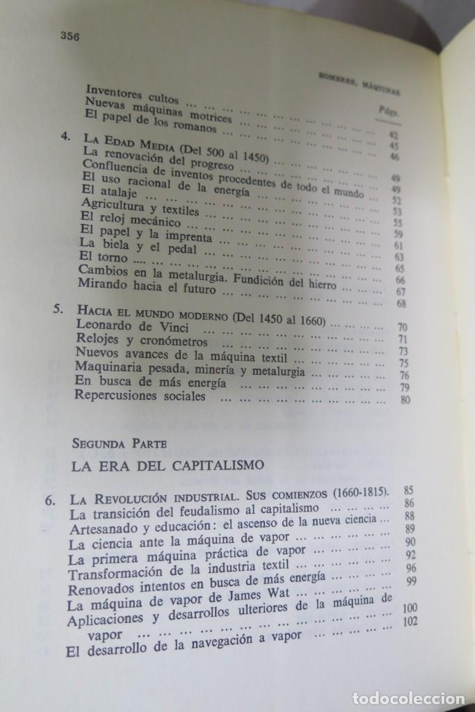 Libros de segunda mano: Hombres, m&aacute;quinas e historia. Lilley - Foto 3