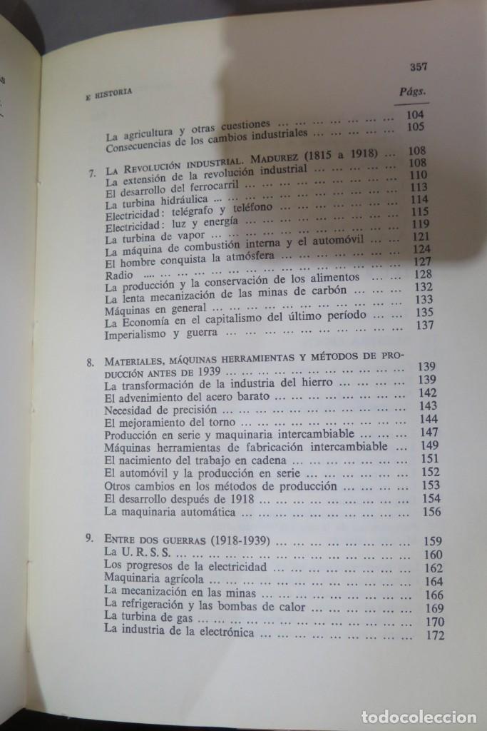 Libros de segunda mano: Hombres, m&aacute;quinas e historia. Lilley - Foto 4