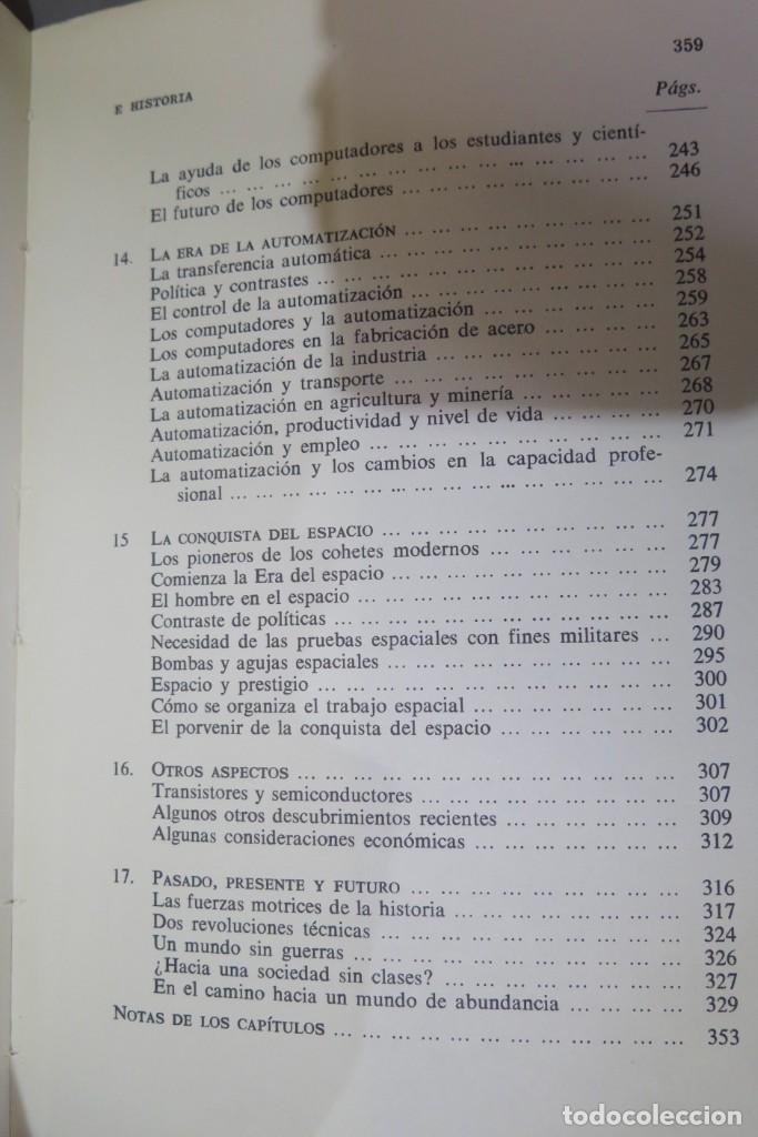 Libros de segunda mano: Hombres, m&aacute;quinas e historia. Lilley - Foto 6