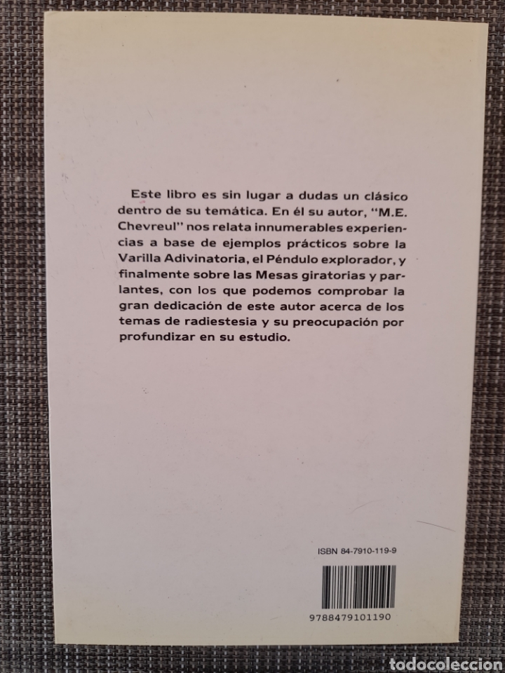 Libros de segunda mano: De la Varilla Adivinatoria, del Pendulo llamado Explorador y de las Mesas Giratorias - Foto 2