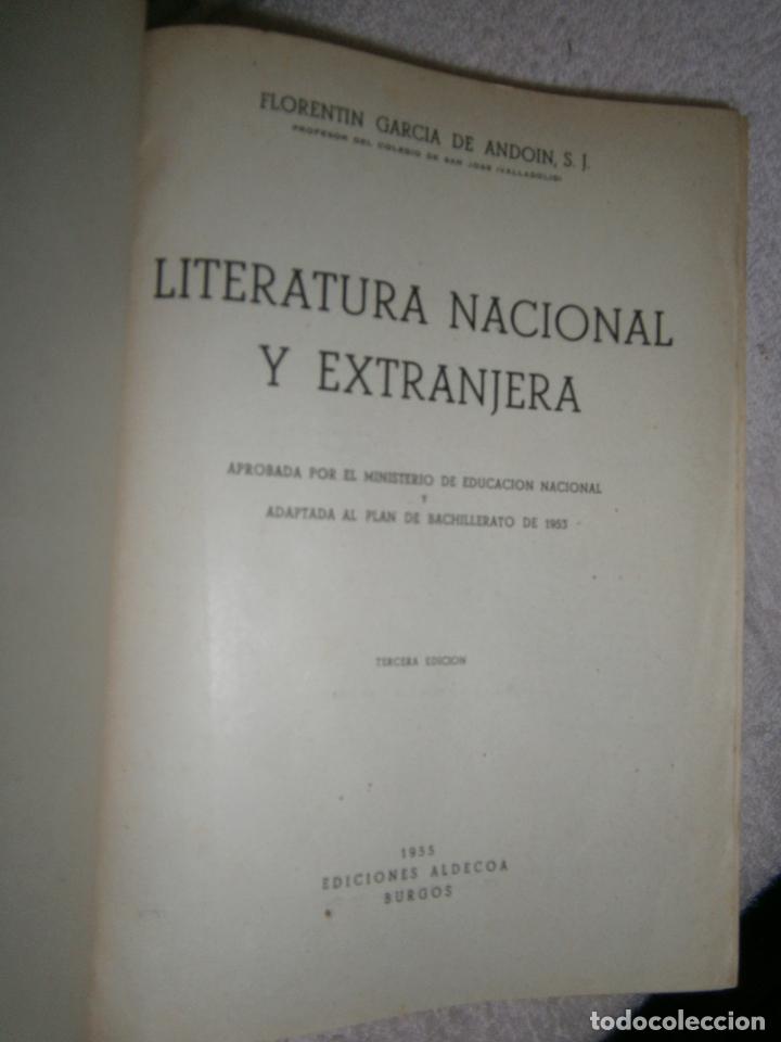 Libros de segunda mano: LITERATURA NACIONAL Y EXTRANJERA - Foto 2