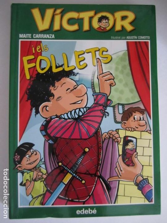 Libros de segunda mano: libro victor i els follets maite carranza agustin comotto - Foto 1