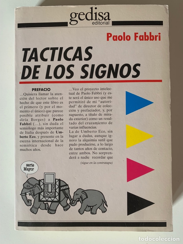 Libros de segunda mano: Paolo Fabri: T&aacute;cticas de los signos - Foto 1