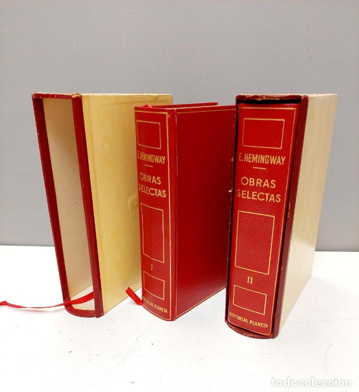 Libros de segunda mano: OBRAS SELECTAS DE E. HEMINGWAY ED. PLANETA. PRIMERA EDICION 1969 - Foto 2