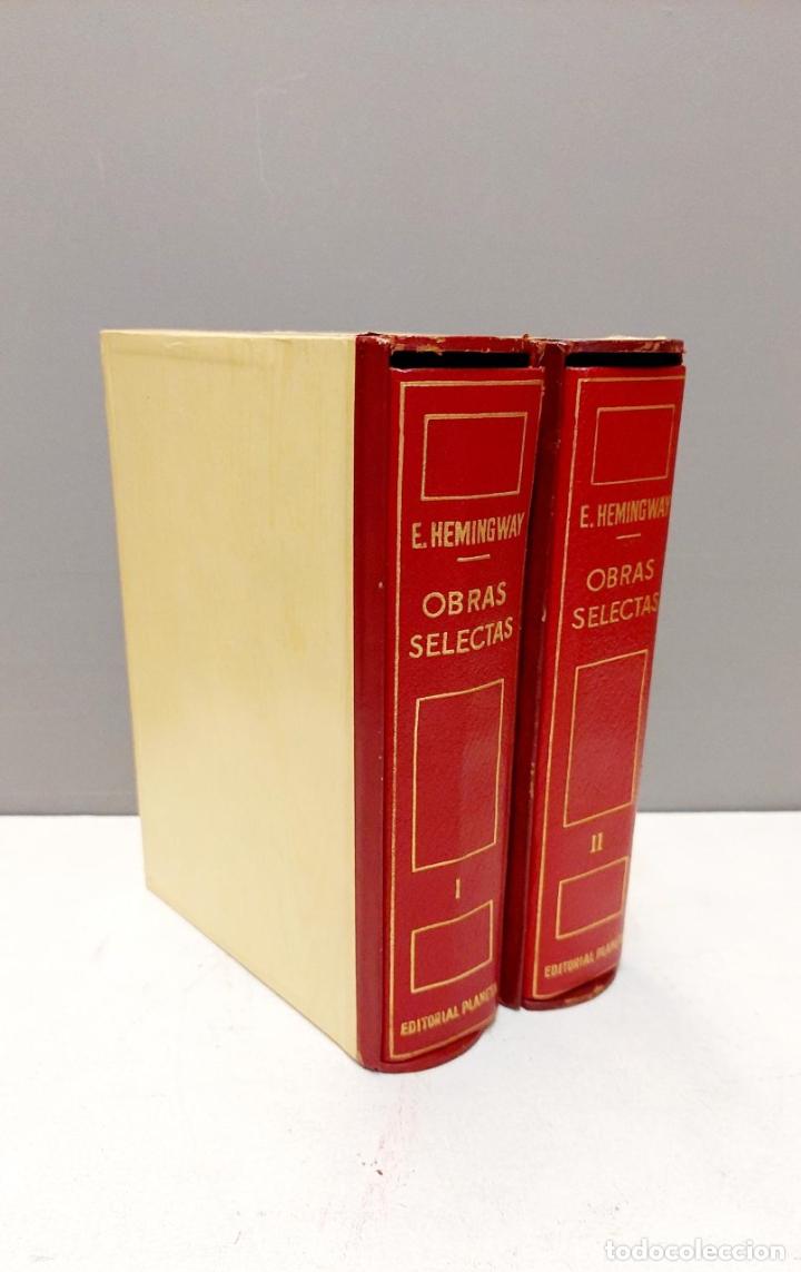 Libros de segunda mano: OBRAS SELECTAS DE E. HEMINGWAY ED. PLANETA. PRIMERA EDICION 1969 - Foto 9