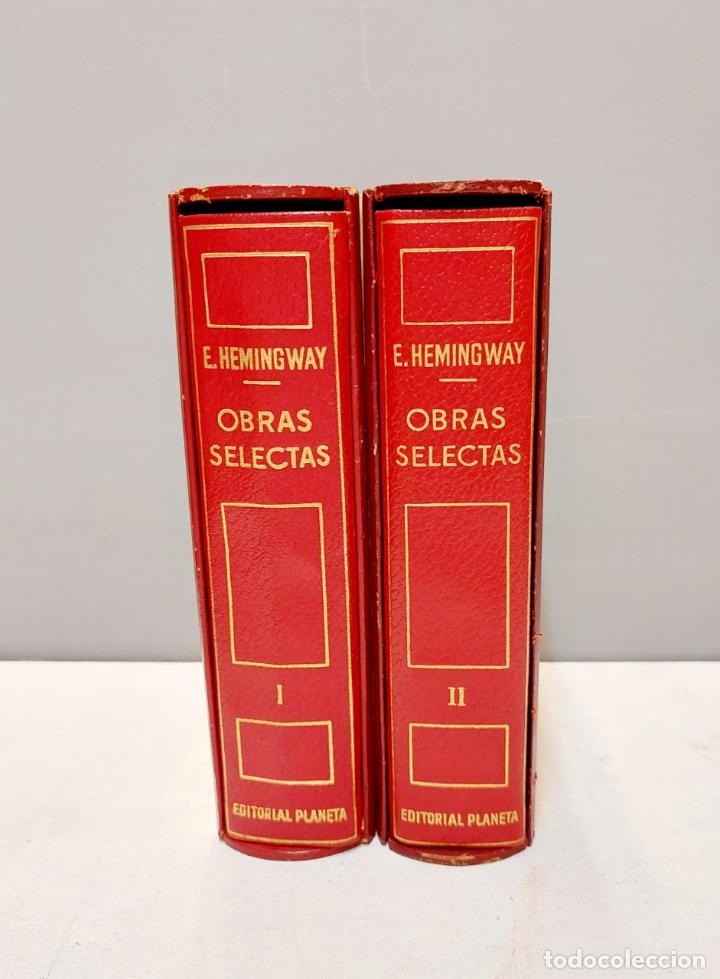 Libros de segunda mano: OBRAS SELECTAS DE E. HEMINGWAY ED. PLANETA. PRIMERA EDICION 1969 - Foto 1