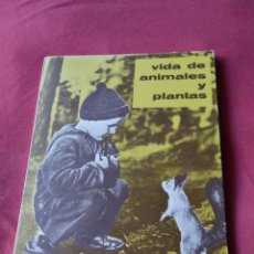 Libros de segunda mano: LIBRO ANIMALES Y PLANTAS EDITORIAL TEIDE 1963. Lote 358845520