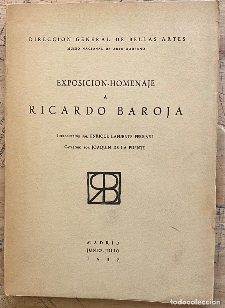 Libros de segunda mano: Exposici&oacute;n-Homanaje a Ricardo Baroja - Foto 1