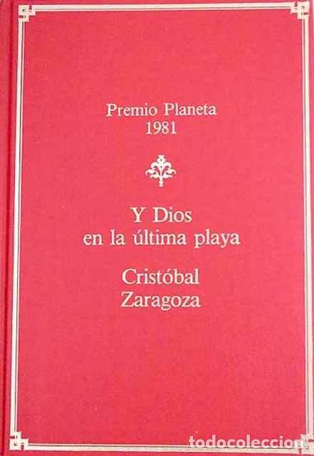 Libros de segunda mano: Y Dios en la &uacute;ltima playa - Crist&oacute;bal Zaragoza - Foto 1