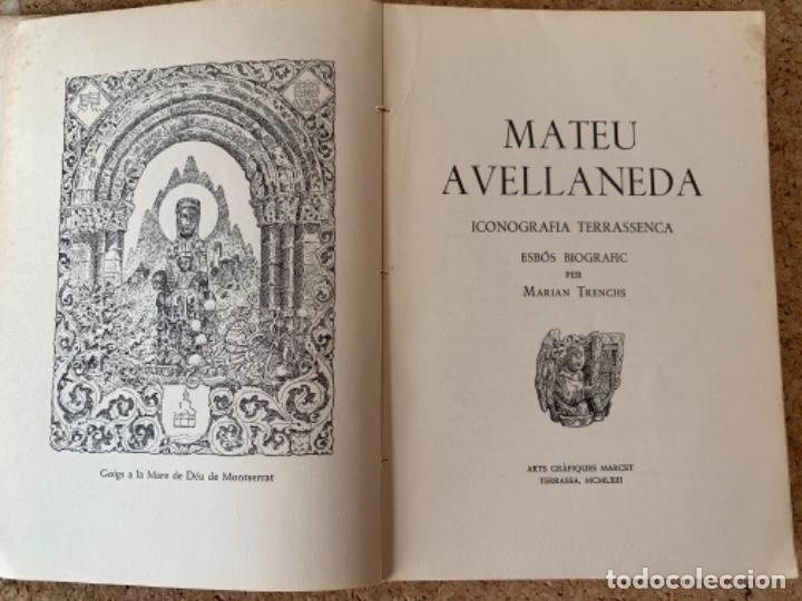 Libros de segunda mano: Iconograf&iacute;a Terrassenca de Mateu Avellaneda (Bols 19) - Foto 2