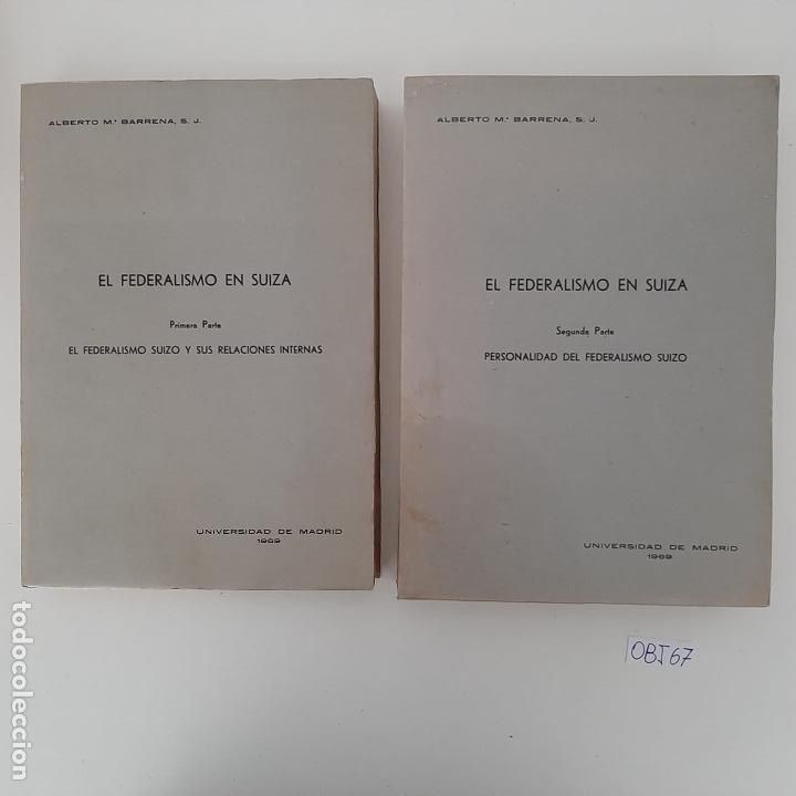 Libros de segunda mano: El Federalismo en Suiza - Foto 1
