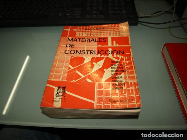 Libros de segunda mano: FELIX Orus,Materiales de Construccion, Editorial DOSSAT - Foto 1