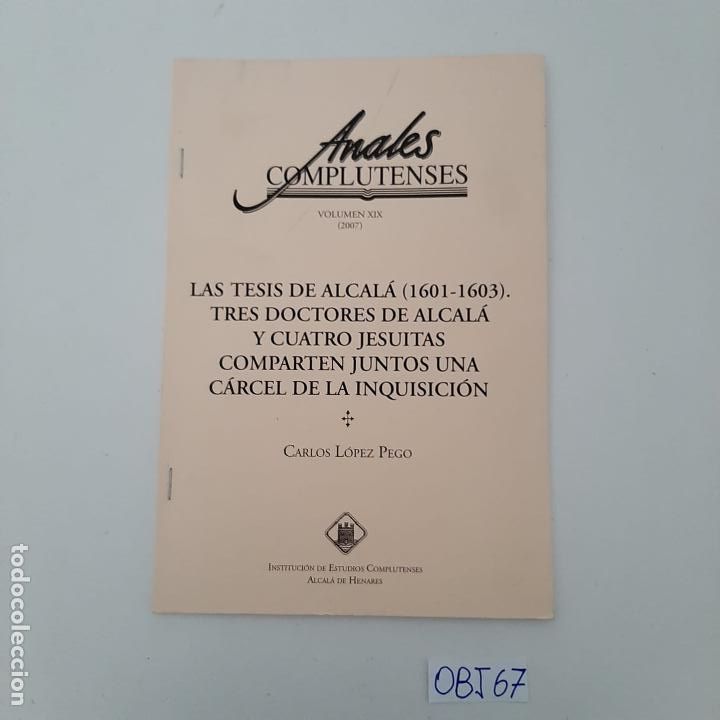 Libros de segunda mano: Anuales complutense - Foto 1