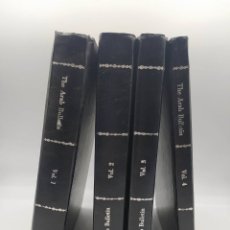 Libros de segunda mano: THE ARAB BULLETIN 4 VOLUMENES. Lote 359097720