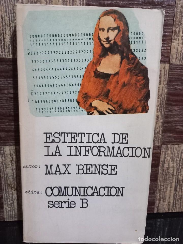 Libros de segunda mano: Max Bense - Est&eacute;tica de la Informaci&oacute;n - 1972 - Foto 1