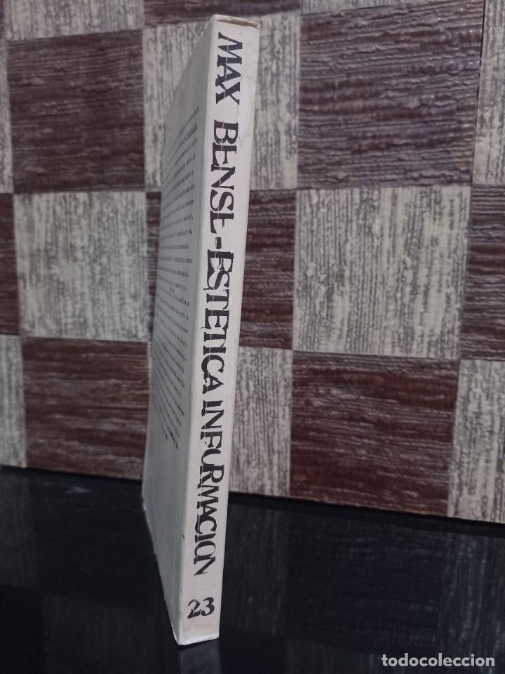 Libros de segunda mano: Max Bense - Est&eacute;tica de la Informaci&oacute;n - 1972 - Foto 2
