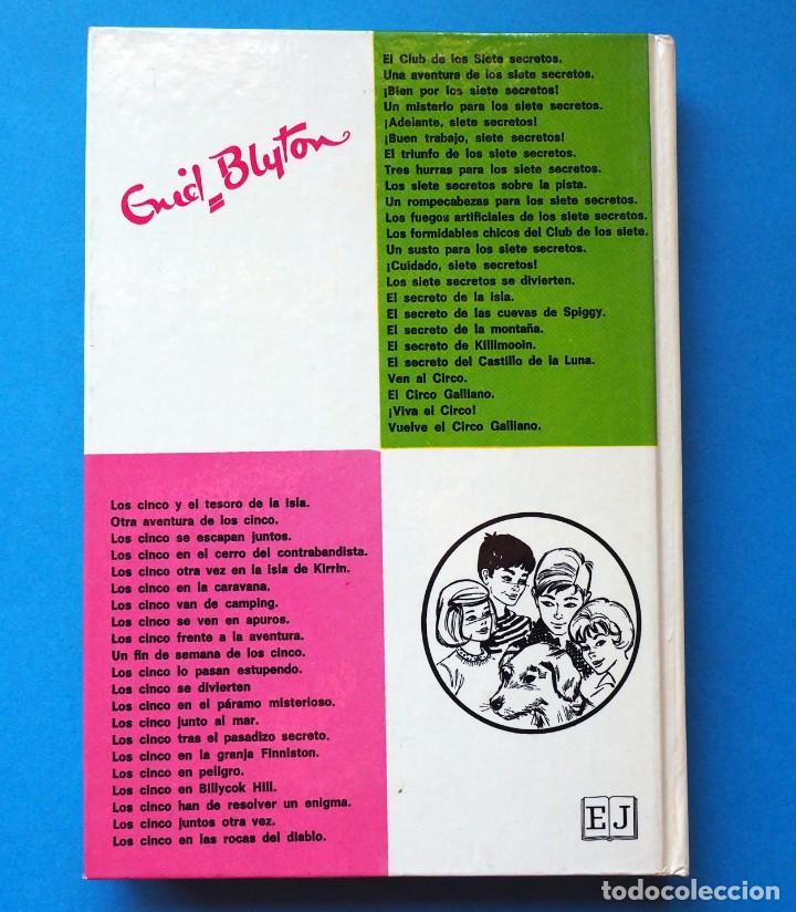 Libros de segunda mano: LIBRO JUVENIL: LOS CINCO SE DIVIERTEN. N&ordm; 33. A&Ntilde;O 1979 - Foto 3