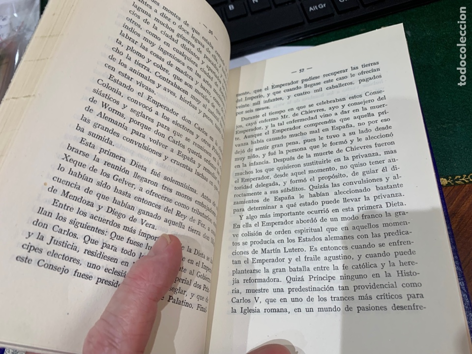 Libros de segunda mano: Libro La Espa&ntilde;a Imperial - Carlos V - Francisco de Cossio - de 1941 - Foto 6