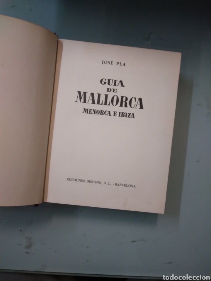 Libros de segunda mano: Jose Pla, Guia de Mallorca,Menorca e Ibiza,Destino - Foto 3