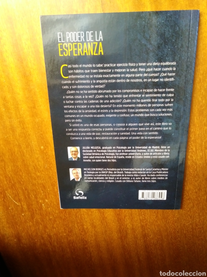 Libros de segunda mano: EL PODER DE LA ESPERANZA - JULIAN MELGOSA Y MICHELSON BORGES - Foto 2