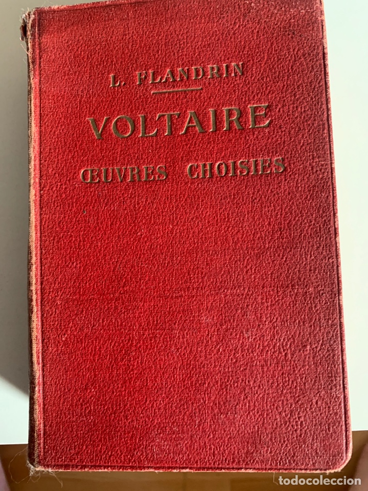 Libros de segunda mano: Voltaire: Oeuvres choisies, 1930 - Foto 1
