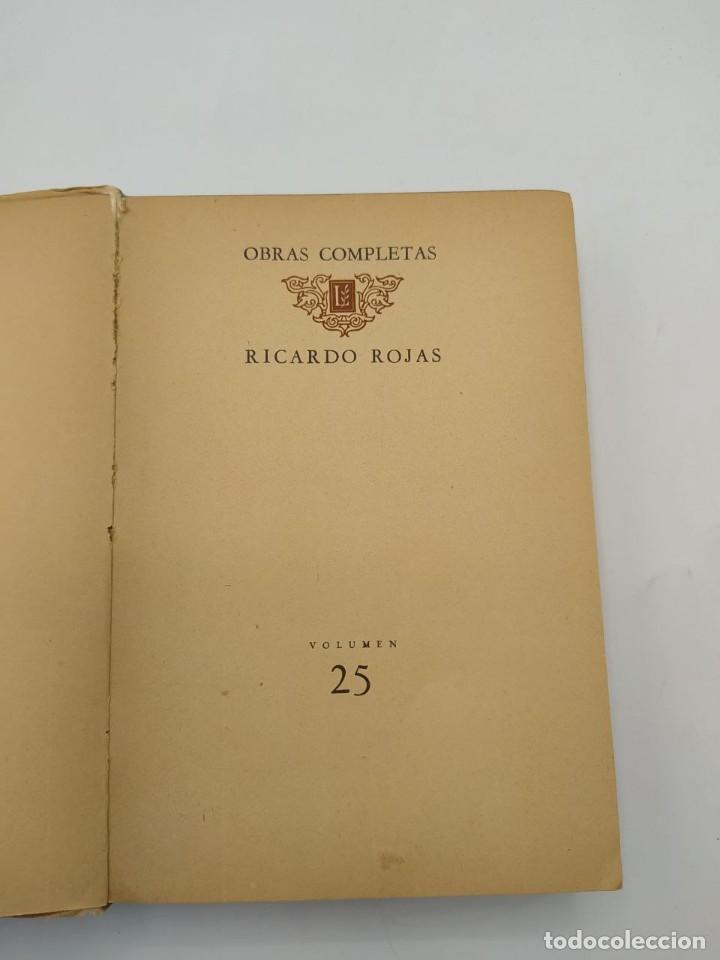 Libros de segunda mano: RETABLO ESPA&Ntilde;OL. RICARDO ROJAS. ED. LOSADA. 1948. - Foto 2