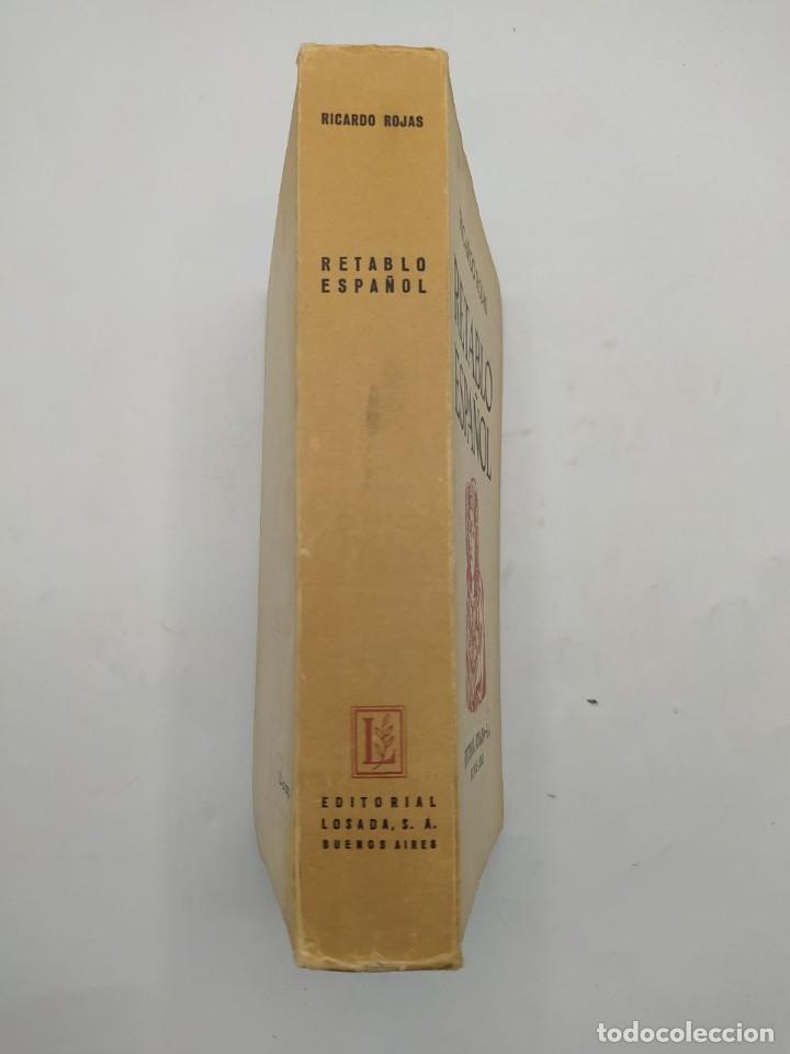 Libros de segunda mano: RETABLO ESPA&Ntilde;OL. RICARDO ROJAS. ED. LOSADA. 1948. - Foto 4