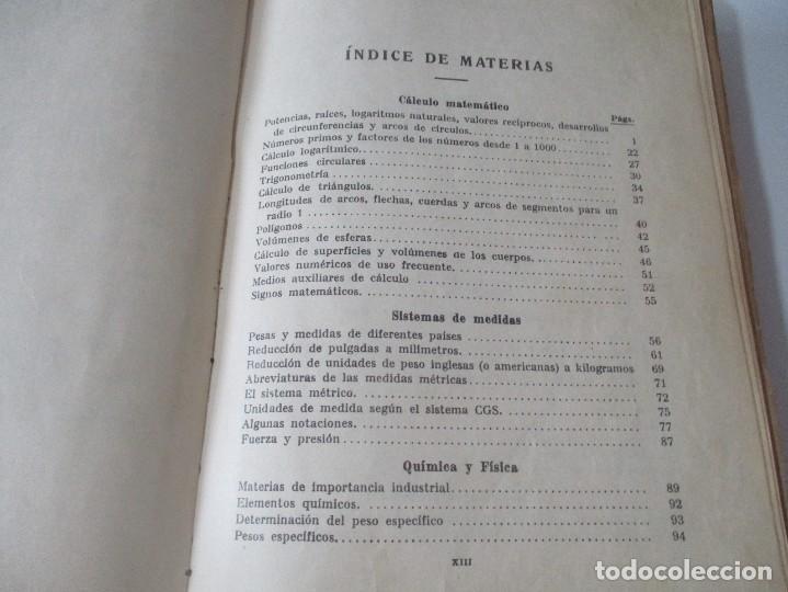 Libros de segunda mano: KLINGELNBERG Formulario del T&eacute;cnico mec&aacute;nico W13984 - Foto 2