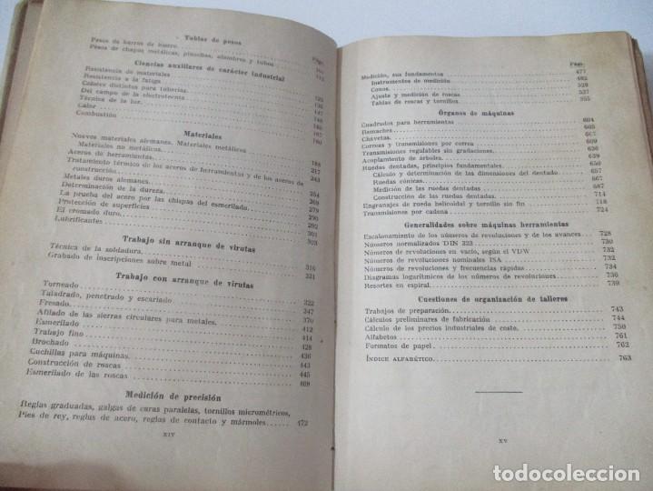 Libros de segunda mano: KLINGELNBERG Formulario del T&eacute;cnico mec&aacute;nico W13984 - Foto 3